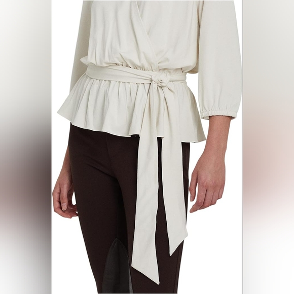 Ralph Lauren Peplum Blouse XL - Picture 3 of 5